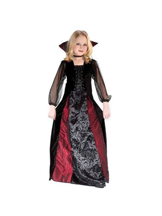Childs Gothic Vampira Costume-COSTUMEISH