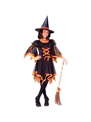 Childs Ribbon Witch Costume-COSTUMEISH