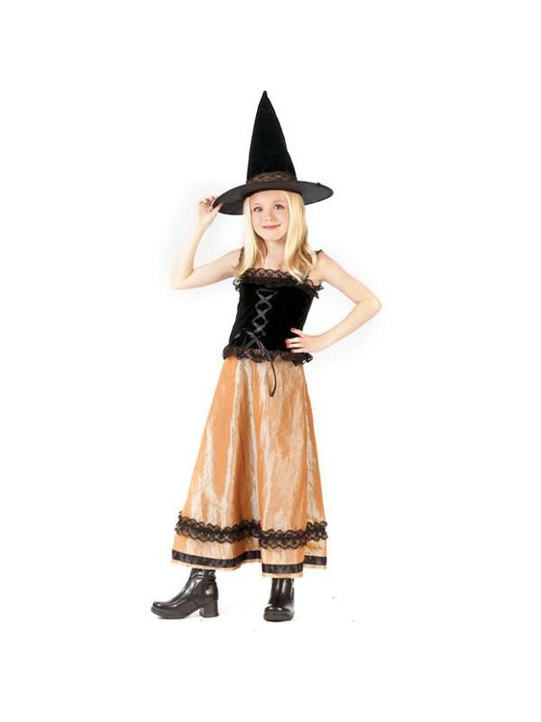 Childs Elegant Witch Costume-COSTUMEISH