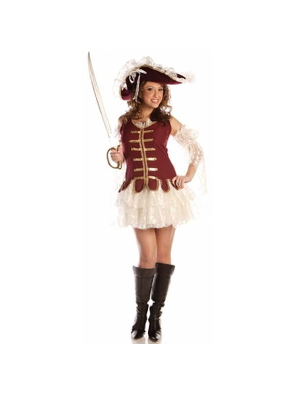 Adult Sexy Classy Pirate Costume-COSTUMEISH