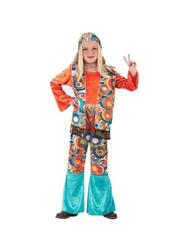 Childs Classic Hippie Girl Costume-COSTUMEISH