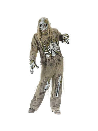 Teen Skeleton Zombie Costume-COSTUMEISH