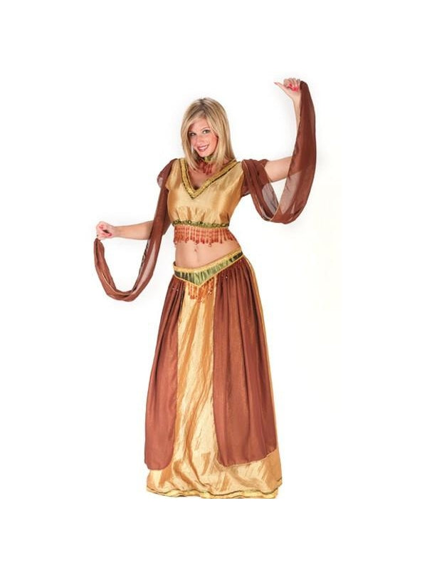 Adult Sexy Belly Dancer Girl Costume-COSTUMEISH