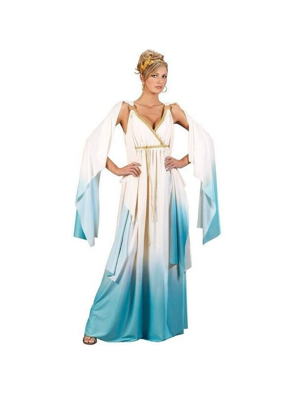Adult Greek Goddess Gown Costume-COSTUMEISH