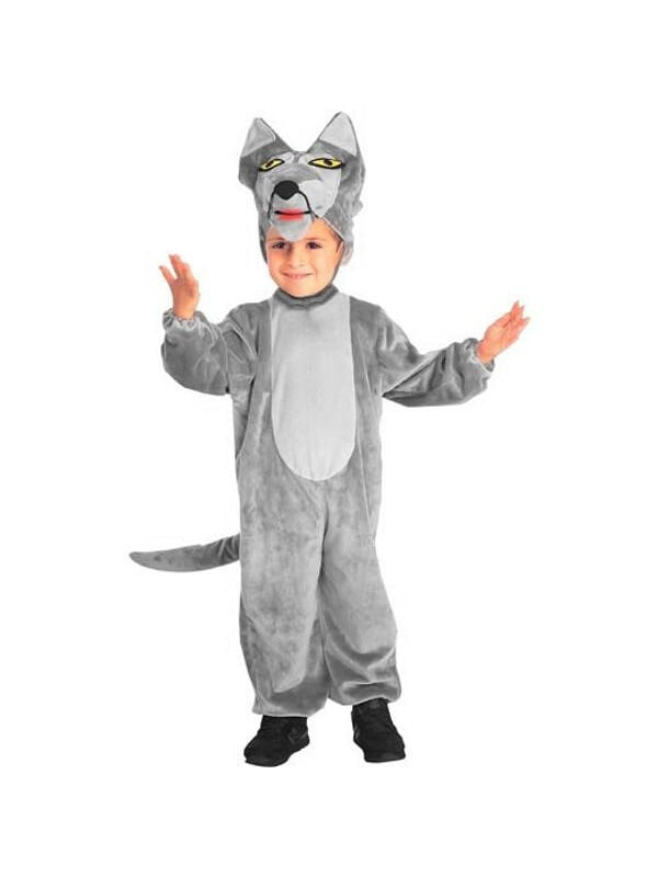 Toddler Big Bad Wolf Costume-COSTUMEISH