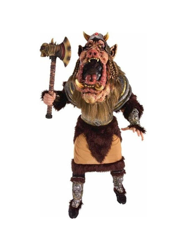 Adult Scary Boar Warrior Costume-COSTUMEISH