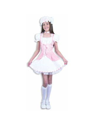 Child's Pink Little Bo Peep Costume-COSTUMEISH
