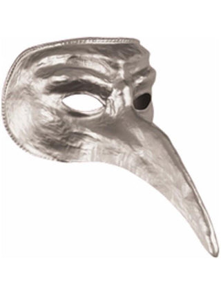 Silver Venetian Mask-COSTUMEISH