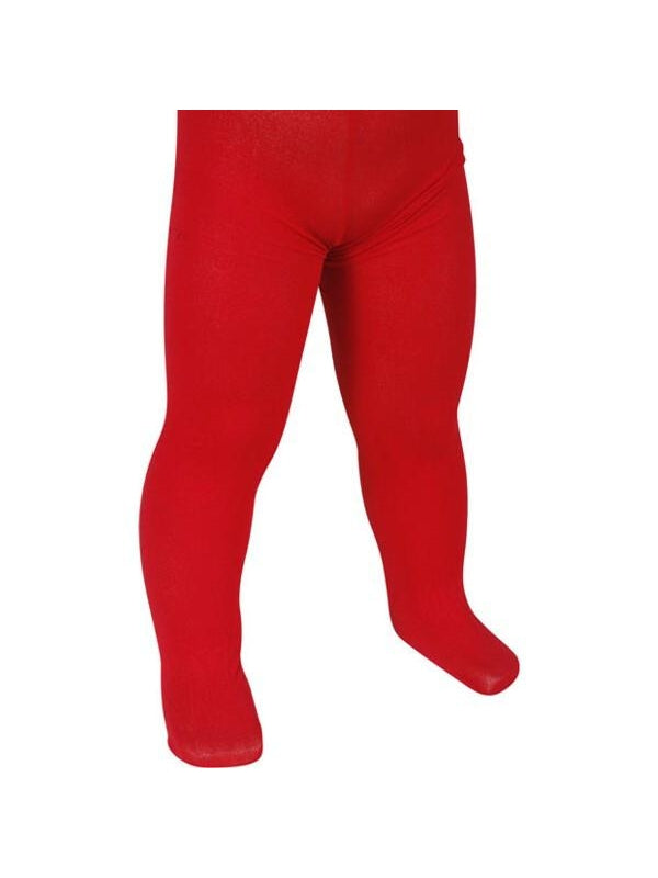 Child's Solid Red Tights-COSTUMEISH