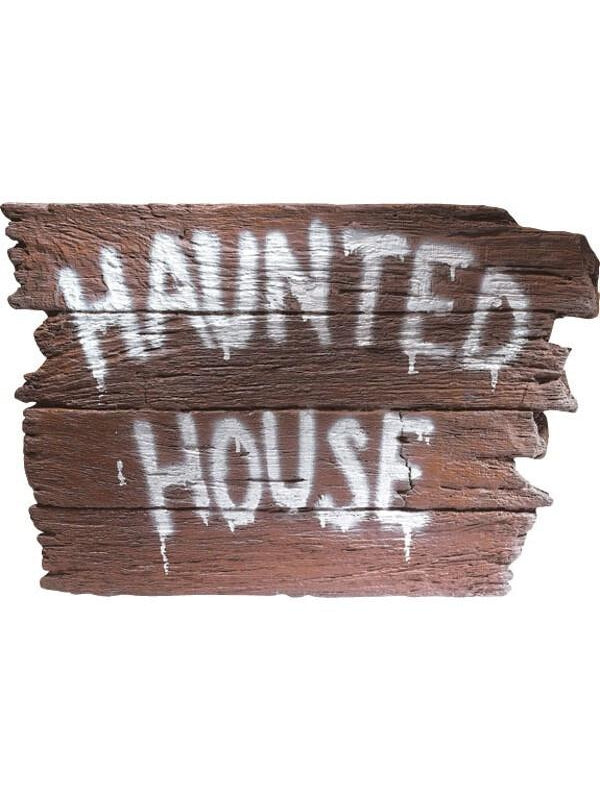 Haunted House Wall Plaque-COSTUMEISH