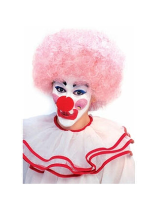 Adult Light Pink Clown Wig-COSTUMEISH