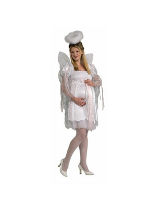 Adult Heavenly Angel Marternity Costume-COSTUMEISH