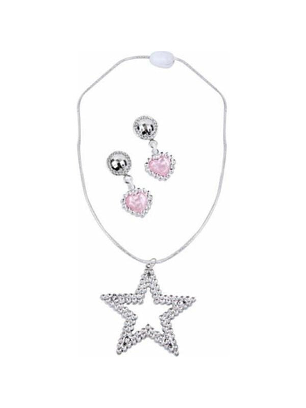Childs Sharpay Costume Necklace and Earrings Set-COSTUMEISH