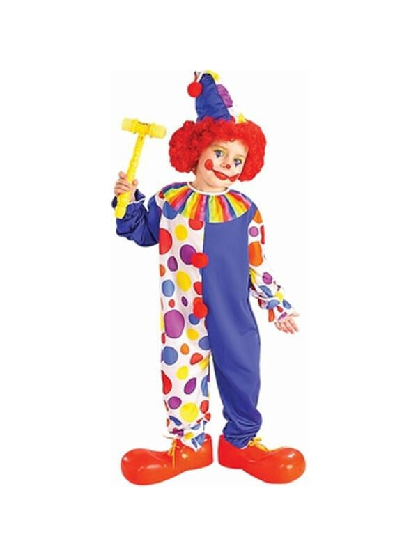 Child's Classic Clown Costume-COSTUMEISH