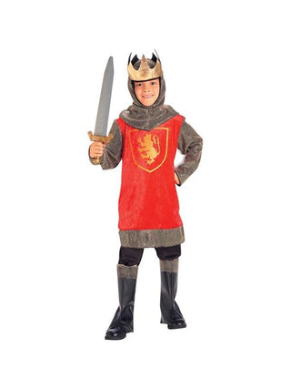 Childs Crusader King Costume-COSTUMEISH