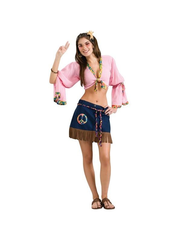 Adult Sexy Hippie Chick Costume-COSTUMEISH