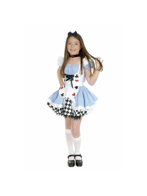 Preteen Fairy Tale Alice Costume-COSTUMEISH