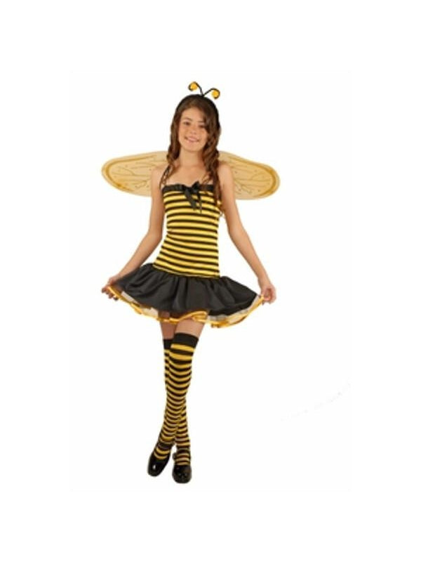 Childs Short Bee Costume-COSTUMEISH