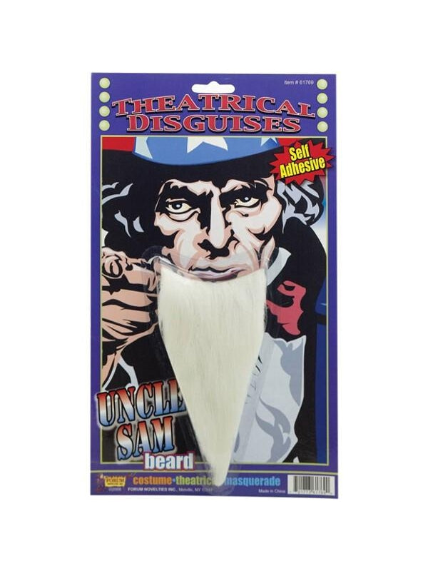 Adult Uncle Sam Costume Beard-COSTUMEISH