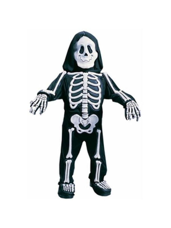 Child's Skeleton Bones Costume-COSTUMEISH