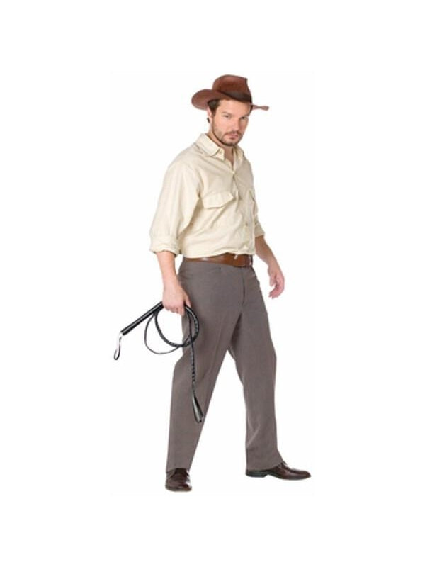 Adult Indiana Jones Costume Kit-COSTUMEISH