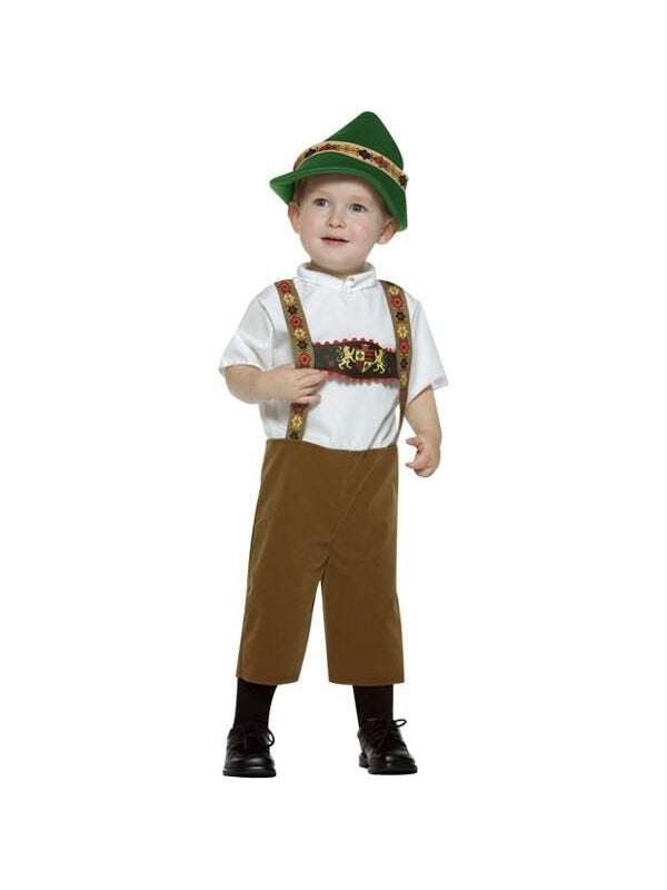 Toddler Lederhosen Boy Costume-COSTUMEISH