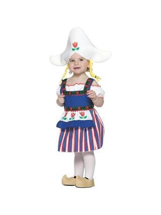 Toddler Little Dutch Girl Costume-COSTUMEISH