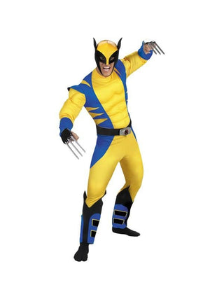 Adult Deluxe Wolverine Costume-COSTUMEISH