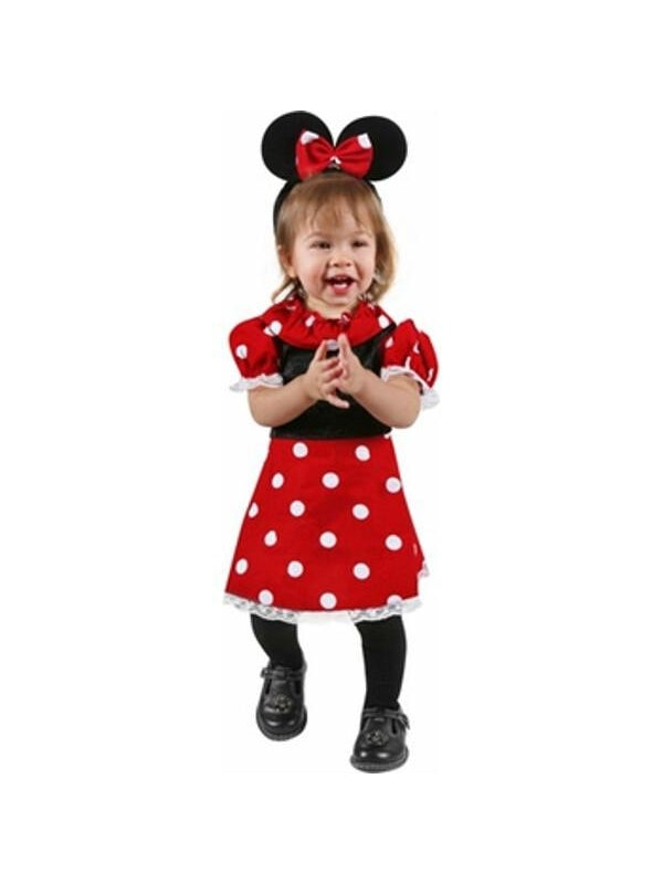 Baby Minnie Mouse Costume Dress-COSTUMEISH