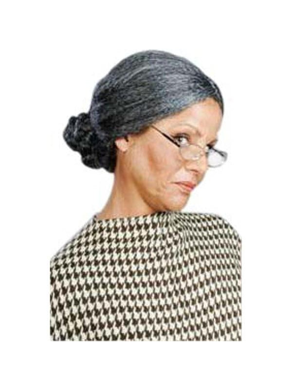 Classic Old Lady Costume Wig-COSTUMEISH