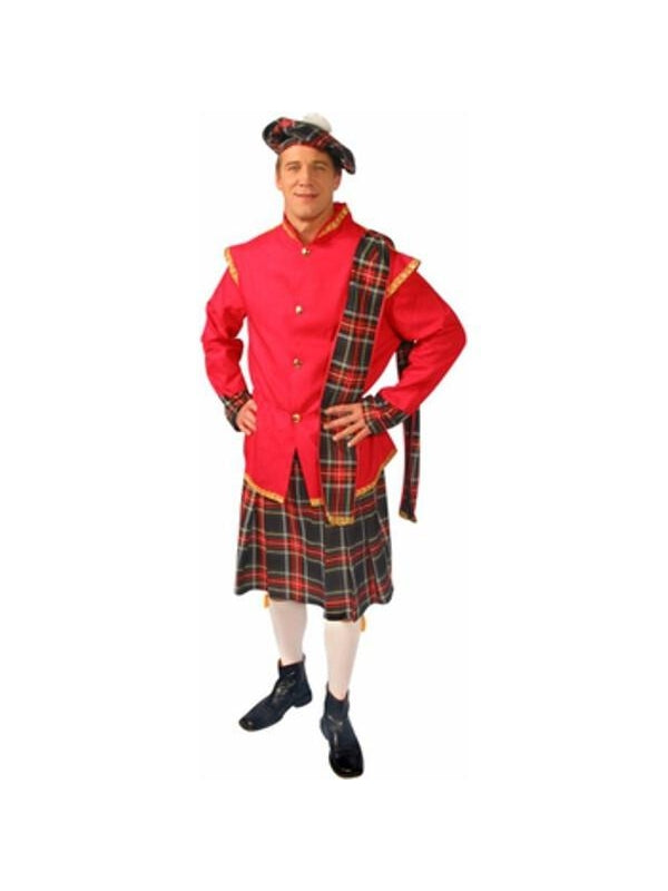 Adult Scottish Lad Costume-COSTUMEISH