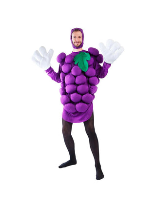 Adult Purple Grapes Costume-COSTUMEISH