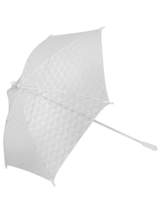 White Parasol Costume Accessory-COSTUMEISH