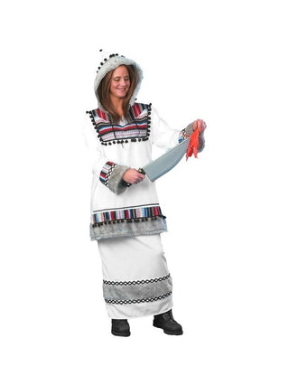 Women's Deluxe Eskimo Costume-COSTUMEISH