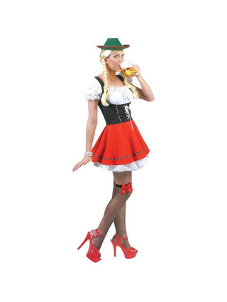 Woman's Bavarian Beer Girl Costume-COSTUMEISH