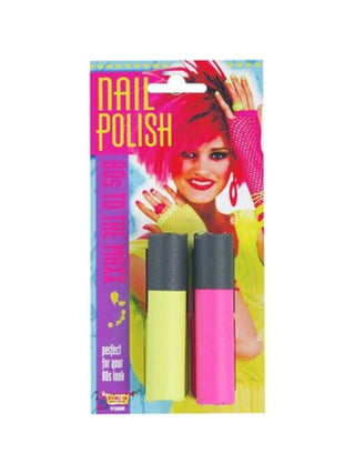 Adult 80's Neon Nail Polish-COSTUMEISH