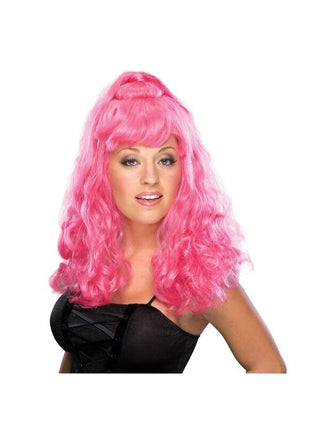 Deluxe Pink Wig-COSTUMEISH