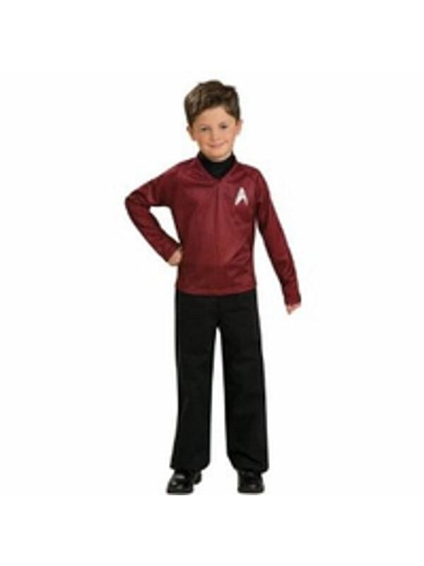 Childs Star Trek Red Shirt Costume-COSTUMEISH