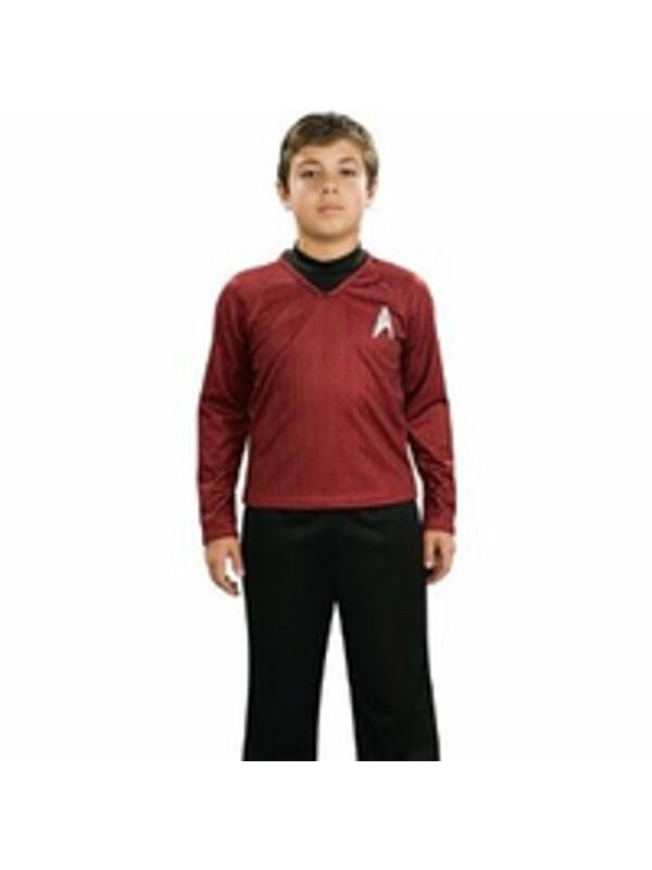 Child's Star Trek Deluxe Red Shirt Costume-COSTUMEISH