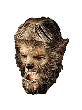 Adult The Wolfman Deluxe Latex Mask-COSTUMEISH