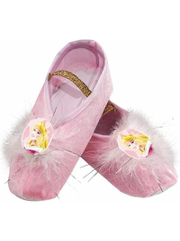 Child's Sleeping Beauty Ballet Slippers-COSTUMEISH