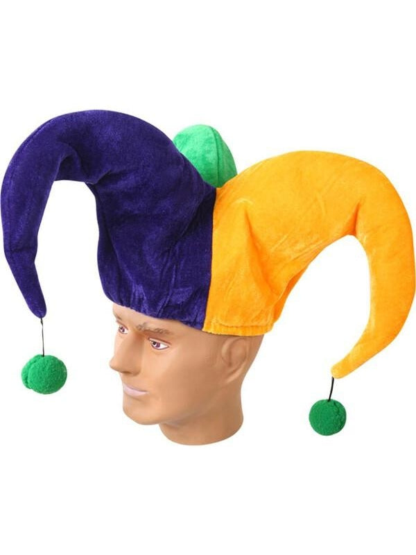 Adult Mardi Gras Jester Hat-COSTUMEISH
