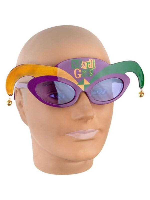 Mardi Gras Clown Glasses-COSTUMEISH