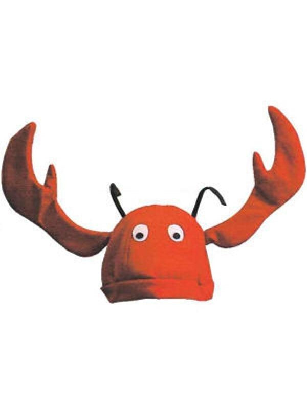 Velvet Lobster Hat With Flapping Claws-COSTUMEISH