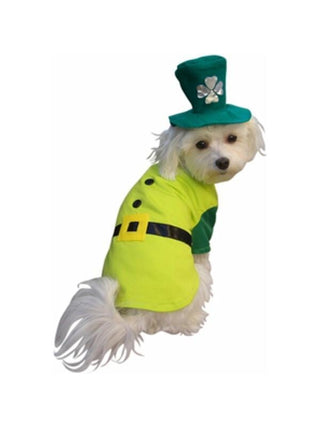 Leprechaun Boy Dog Costume-COSTUMEISH