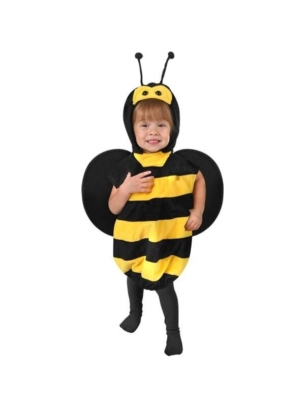 Toddler Plush Bee Costume-COSTUMEISH