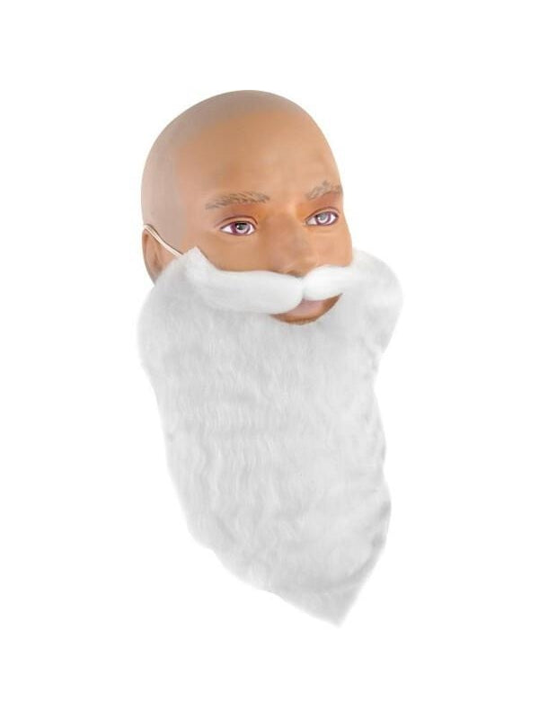 White Gnome Costume Beard-COSTUMEISH