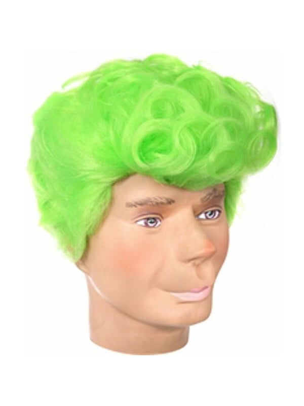 Adult Green Cartoon Costume Wig-COSTUMEISH