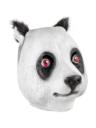 Panda Latex Mask-COSTUMEISH