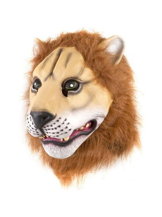 Lion Latex Mask-COSTUMEISH